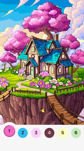 Gameplay screenshot 1 from Harbor Color - Your Cozy Home - Board game