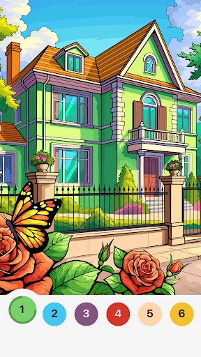 Gameplay screenshot 3 from Harbor Color - Your Cozy Home - Board game