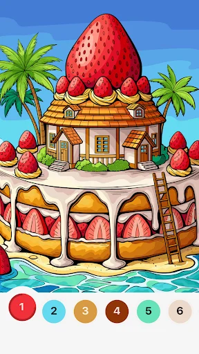 Gameplay screenshot 4 from Harbor Color - Your Cozy Home - Board game